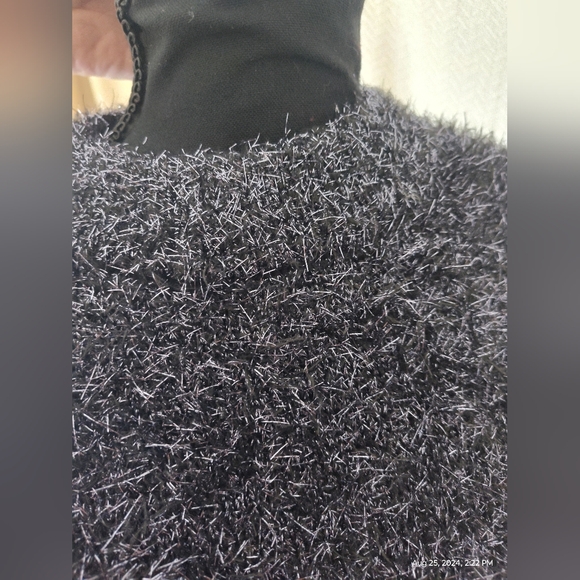 Sparkly Oversized Sweater NWOT 🪩 - Picture 5 of 7